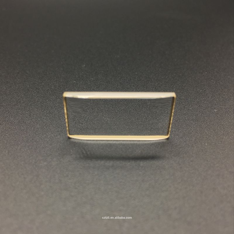 Bridge Type Flat Sapphire Crystal Glass Scratch Resistant 1-200 mm Dia